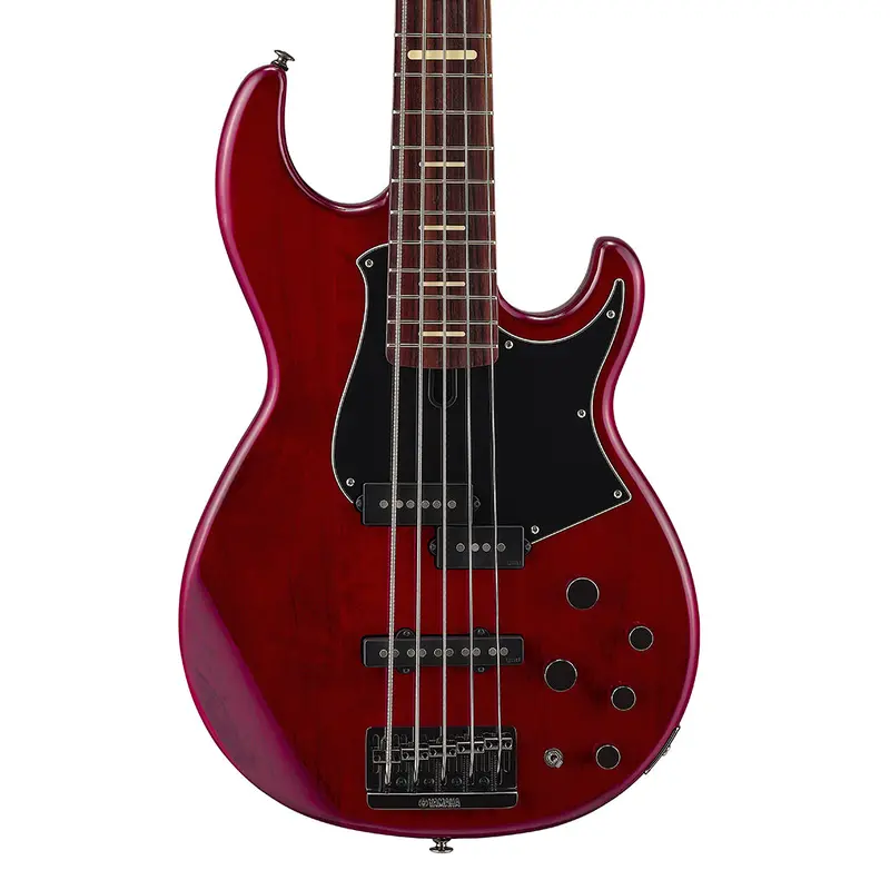 Yamaha BB735A 5-String Bass Guitar - Fired Red