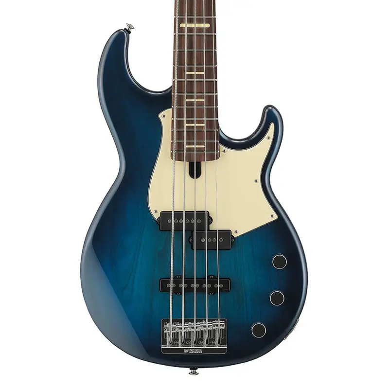 Yamaha BBP35MBL 5-String Pro Series Broad Bass w/ Case - Midnight Blue