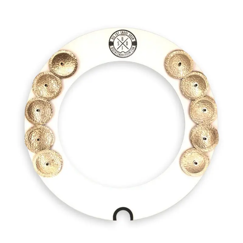 Big Fat Snare Drum - HALOS - White Copper 14"