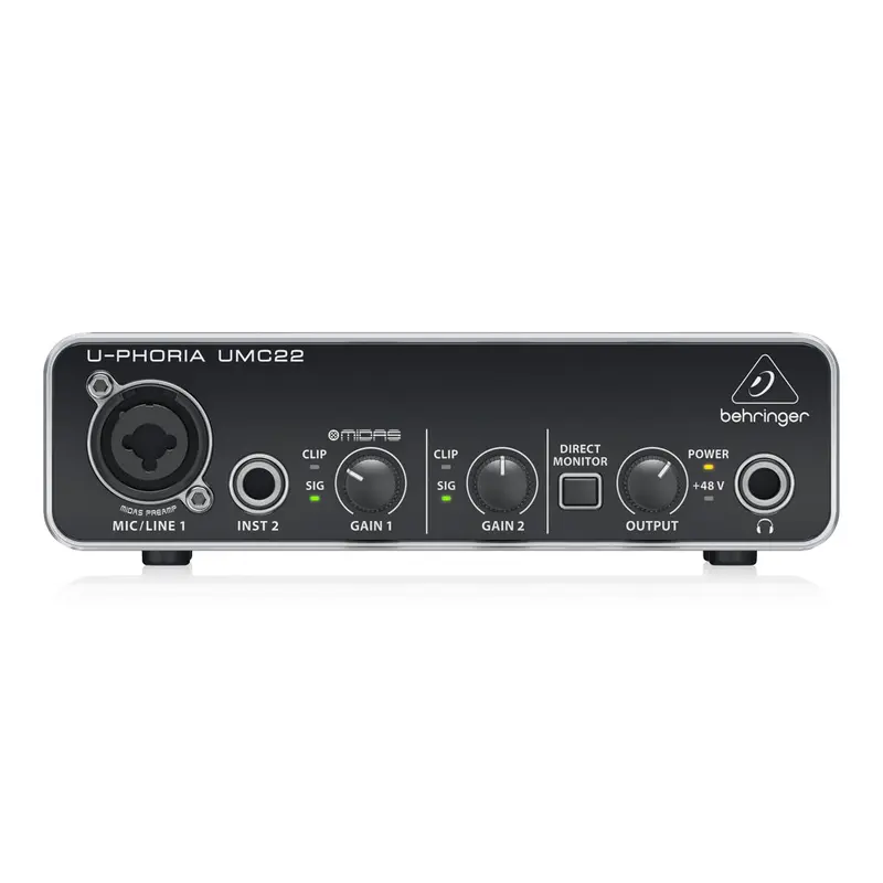 Behringer U-Phoria UMC22 Interface