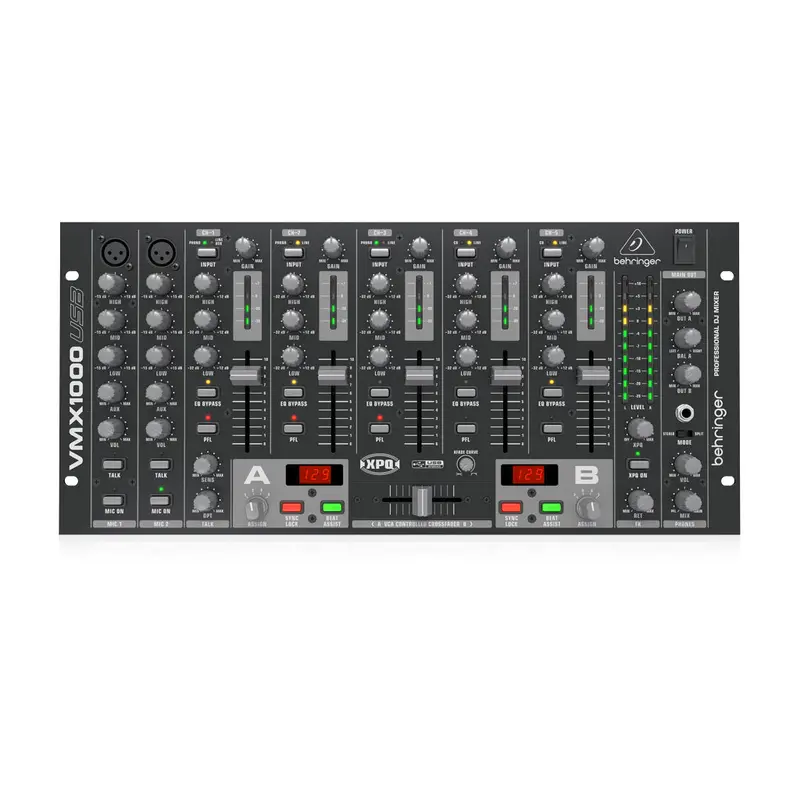 Behringer VMX1000USB Pro Dj Mixer