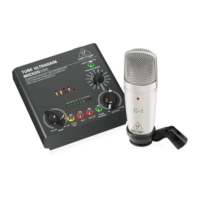 Behringer Voice Studio Recording Bundle