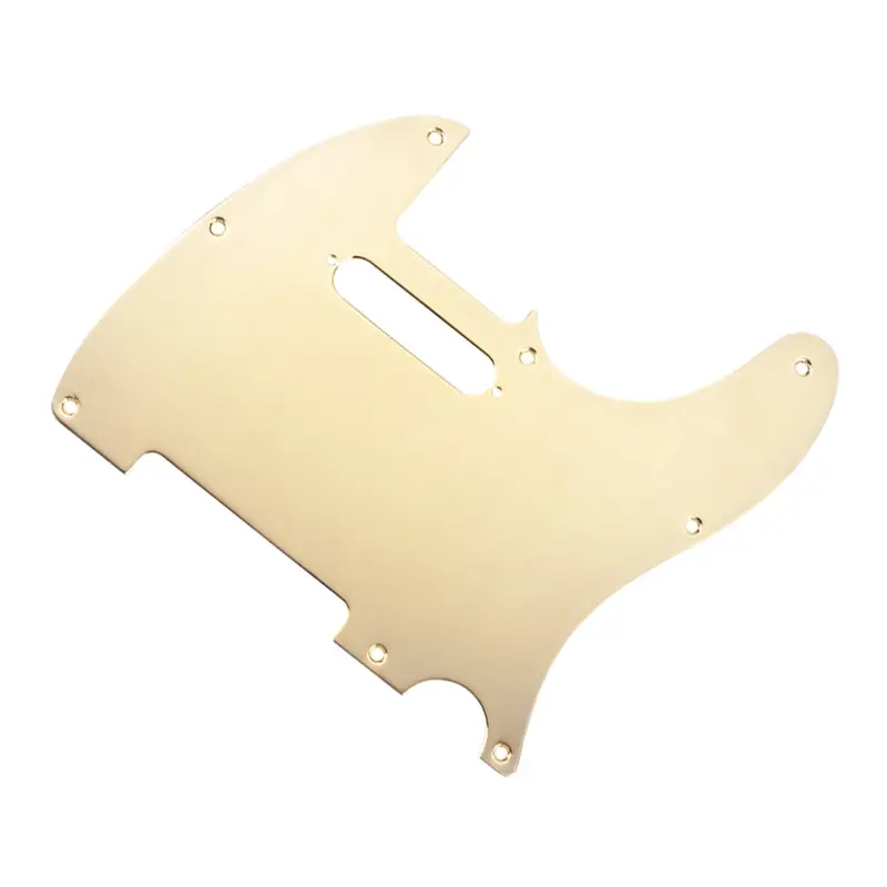 Fender 8 Hole Pickguard Tele - Gold Plated