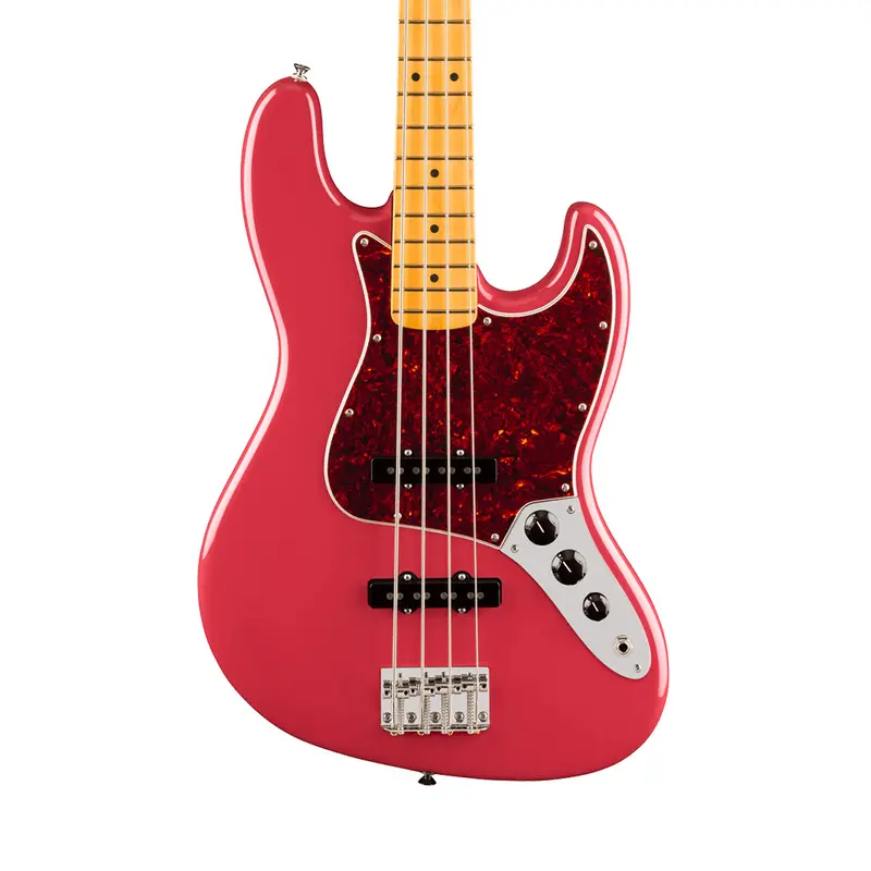 Fender American Professional Classic Jazz Bass - Faded Dakota Red, Maple Fingerboard