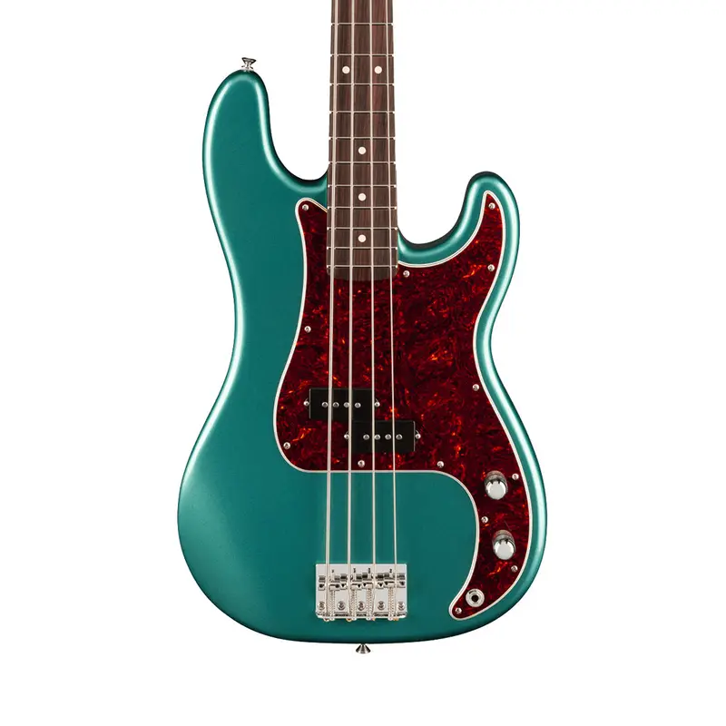 Fender American Professional Classic Precision Bass - Faded Sherwood Green Metallic, Rosewood Fingerboard