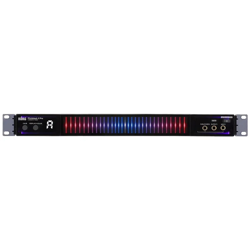 Korg Pitchblack X Pro Chromatic Rack Tuner