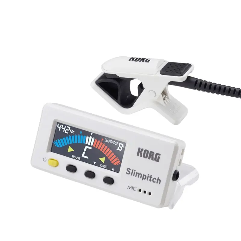 Korg Slimpitch Tuner Pearl/white