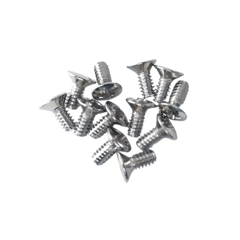 Fender 12 Tremolo Block Mounting Screws in Chrome