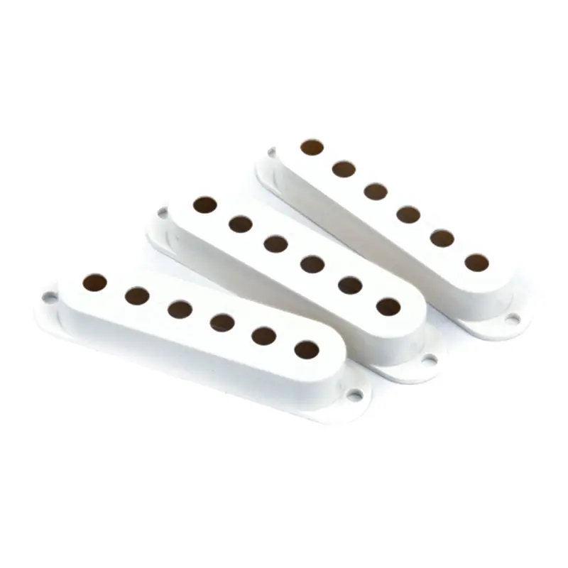 Fender 3 Pickup Covers Stratocaster in White