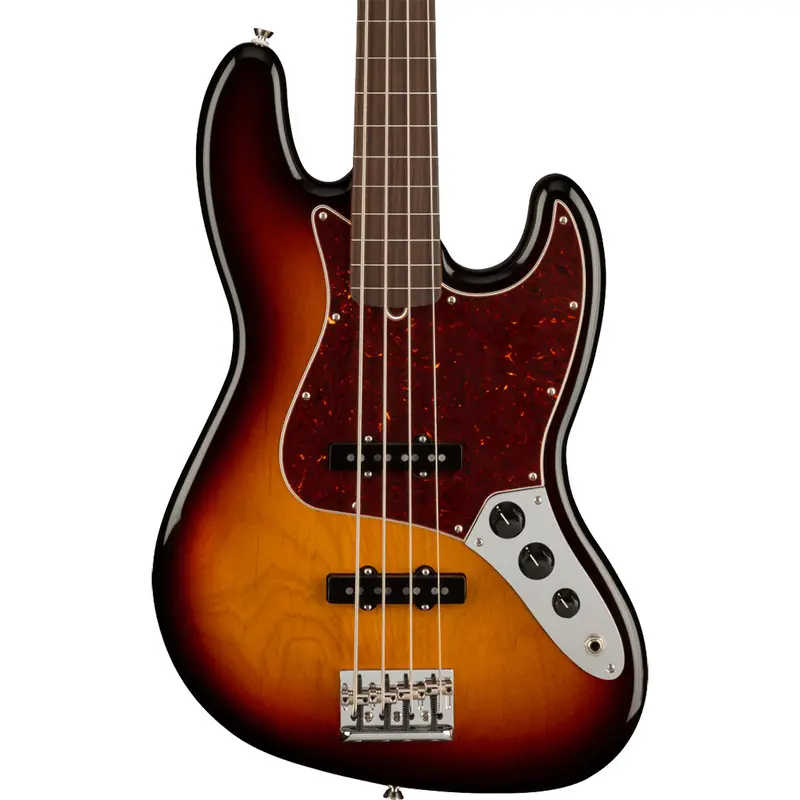 Fender - American Professional II Jazz Bass Fretless - Rosewood Fingerboard - 3-Color Sunburst