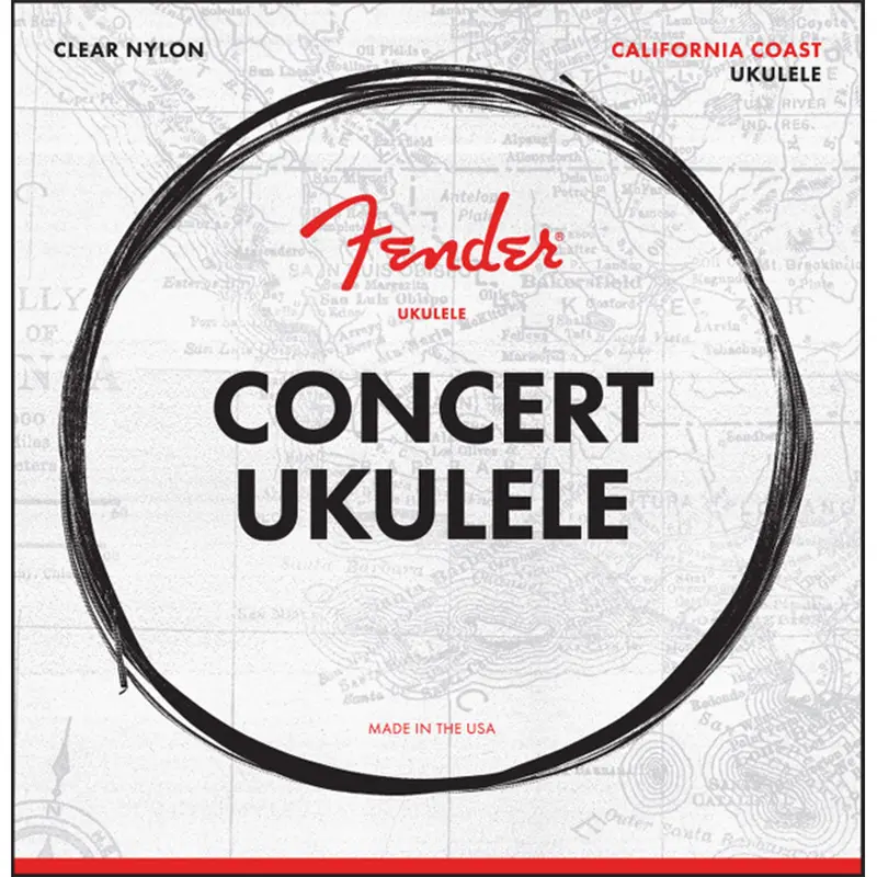 Fender - Concert Ukulele Strings, Set of Four