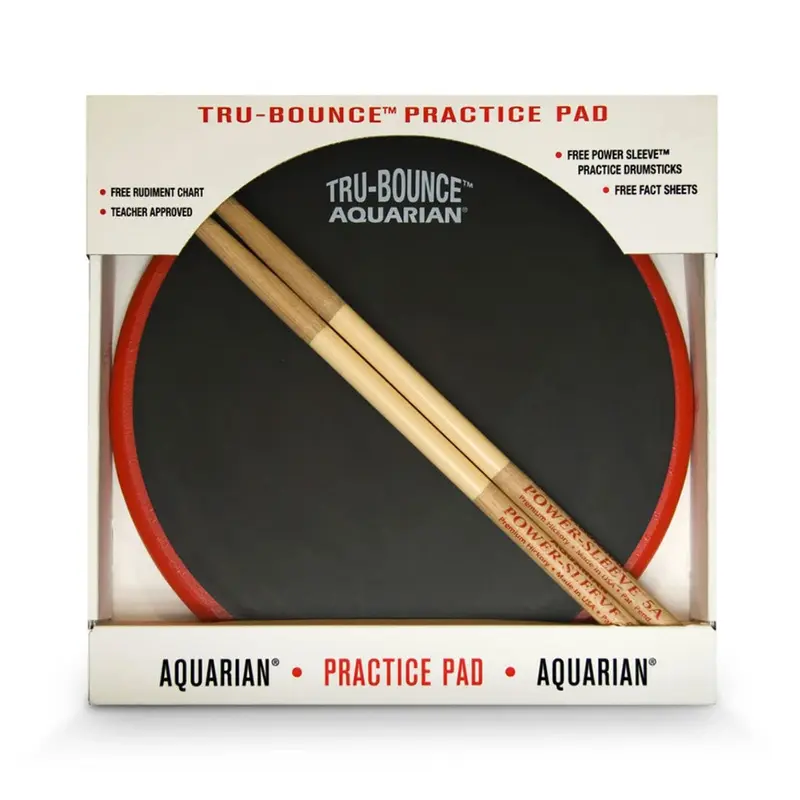 Aquarian TBP12 Tru-Bounce Practice Pad