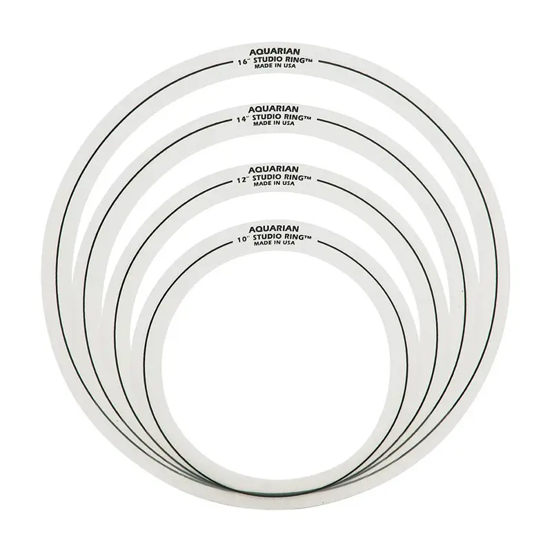 Aquarian SR SET2 Studio Rings - 10/12/14/16