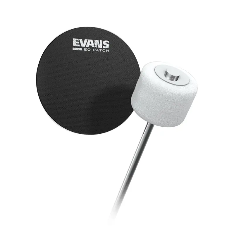 Evans EQ Black Nylon Single Patch