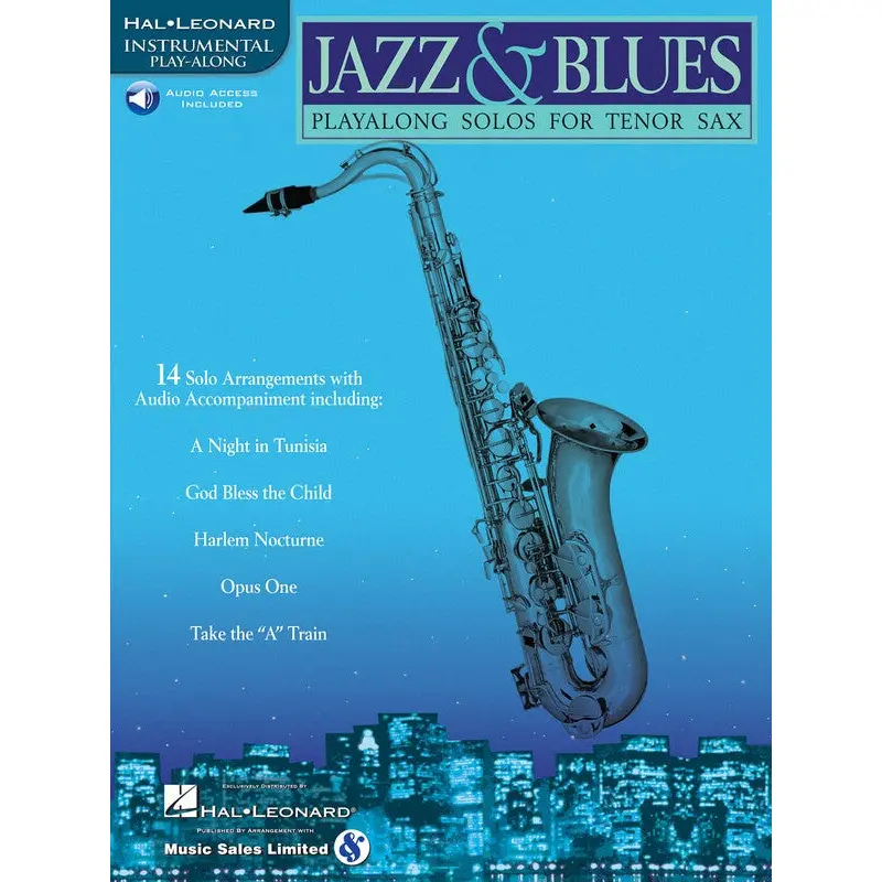 Jazz & Blues Solos - Play Along For Tenor Saxophones