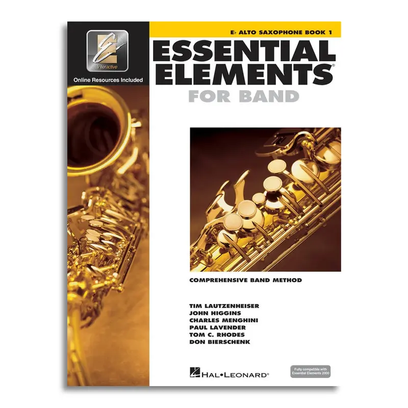 Essential Elements For Band - E Flat Alto Saxophone Book 1