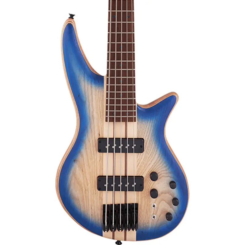 Jackson - Pro Series Spectra Bass SBA V, Caramelized Jatoba Fingerboard, Blue Burst | Bass Guitars | 2919934586