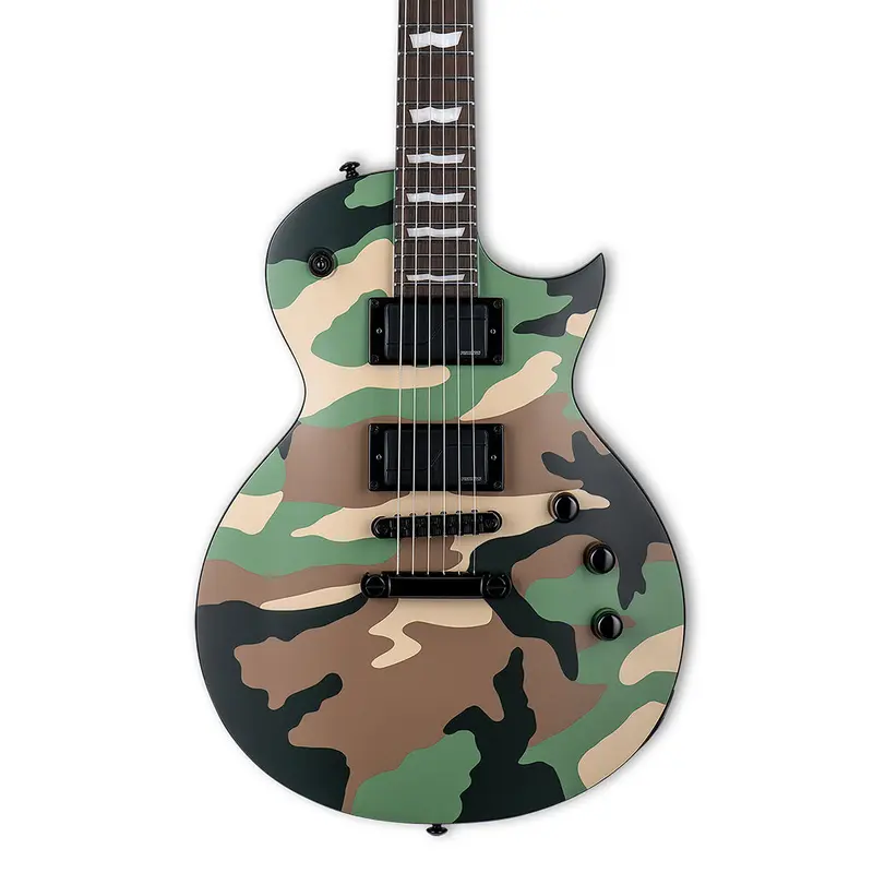 ESP LTD Eclipse 1000 Woodland Camo Satin