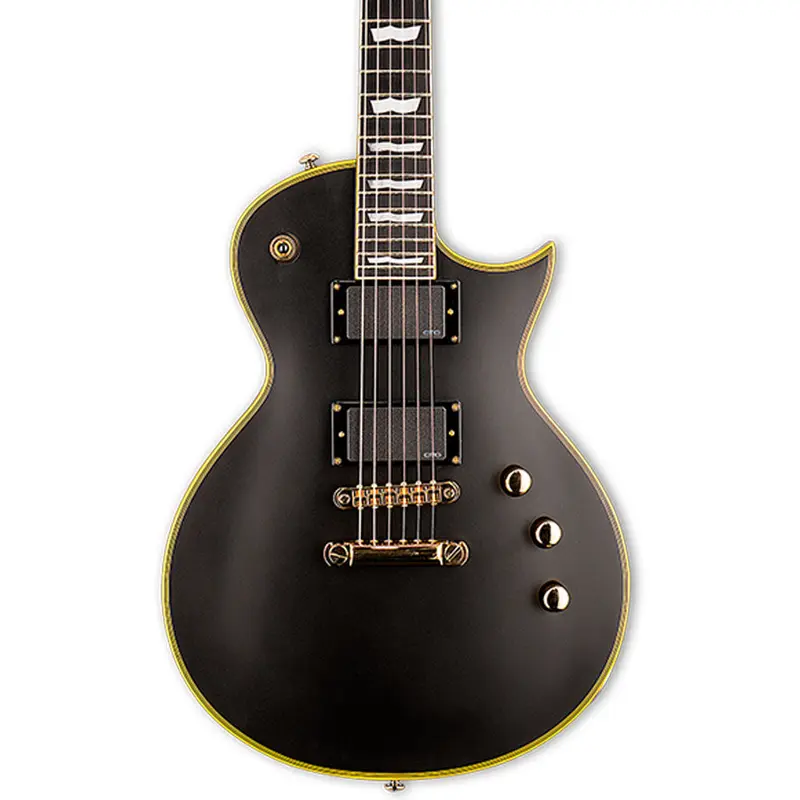 ESP LTD Eclipse EC-1000VB Electric Guitar - Deluxe Black - LEC-1000VB