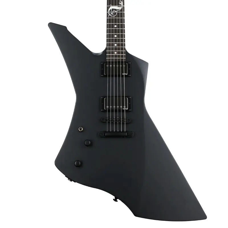 ESP LTD James Hetfield Snakebyte Left Hand Electric Guitar - Black