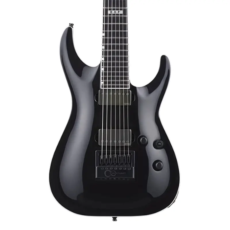 ESP E-II Horizon Evertune 7-String Electric Guitar - Black