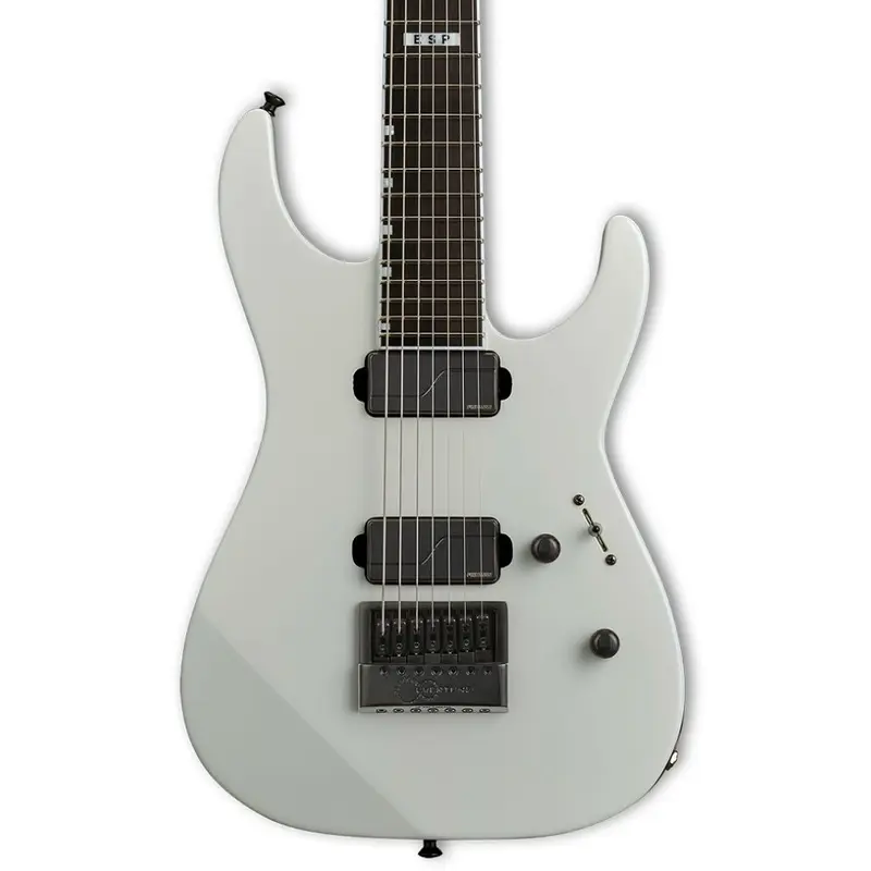 ESP E-II M-II 7B 7 String Electric Guitar Baritone Evertune - Pearl White - E2-MII7BETPW