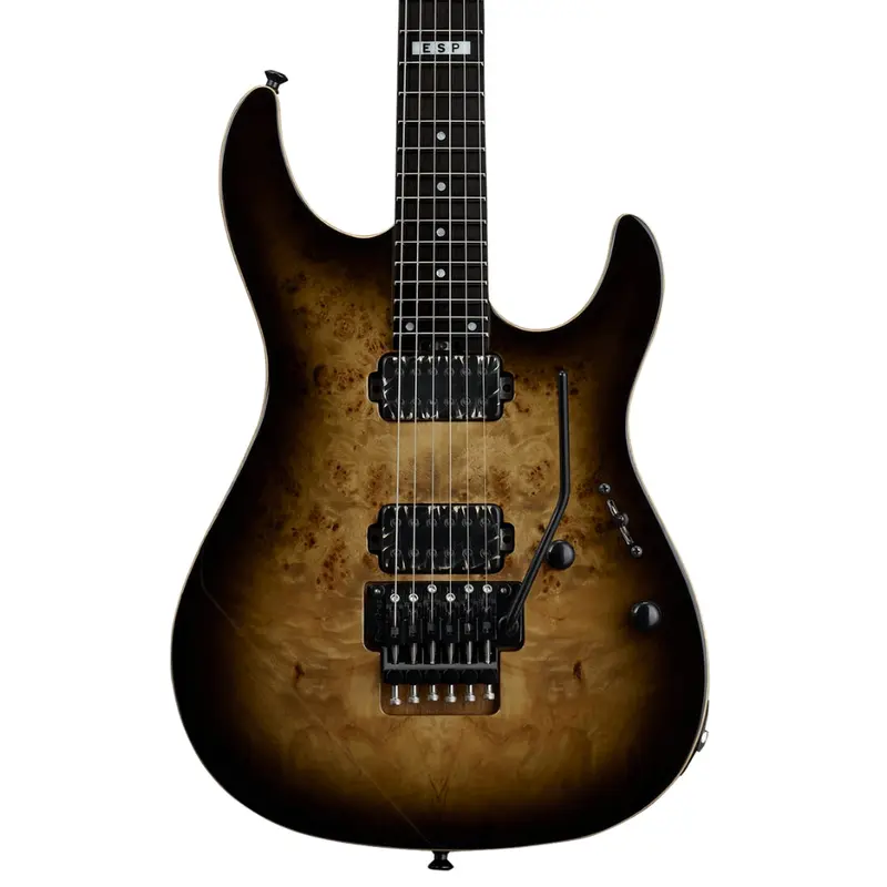 ESP E-II Snapper II MN Electric Guitar - Natural Black Burst