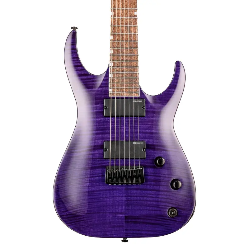 ESP LTD Brian "Head" Welch SH-207 FM 7-String Electric Guitar - See Thru Purple