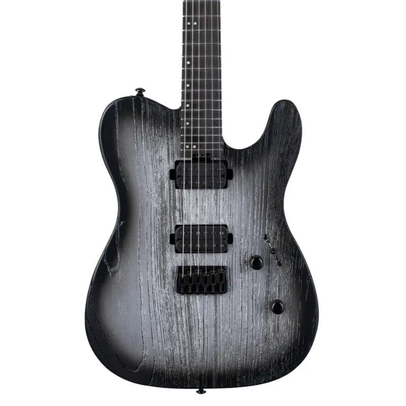 ESP LTD Deluxe TE-1000 Electric Guitar - Silver Blast