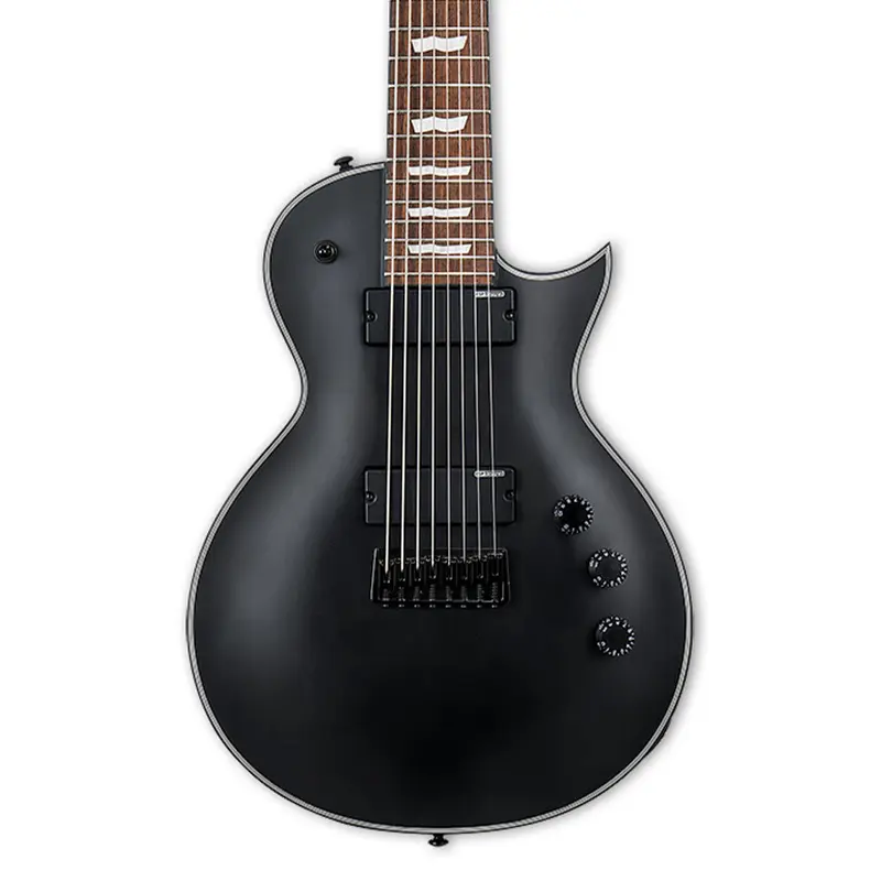 ESP LTD EC258 Eclipse 8 String in Black Satin