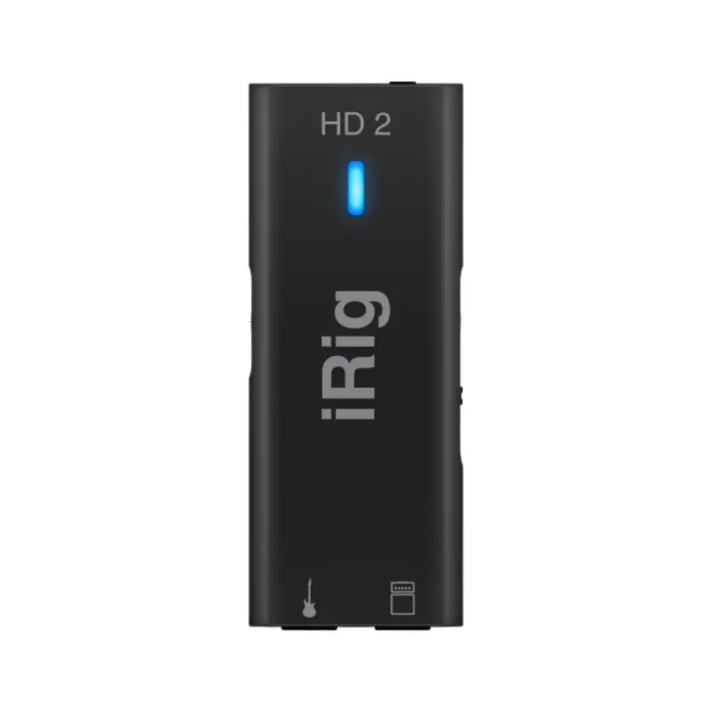 IK iRig HD 2 - Professional Quality Digital Guitar Interface for iPhone, iPad, Mac & PC