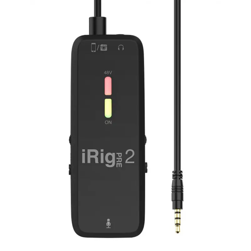 IK iRig Pre 2 - Studio Quality XLR Microphone Interface