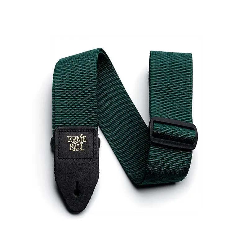 Ernie Ball Polypro Guitar Strap, Forest Green