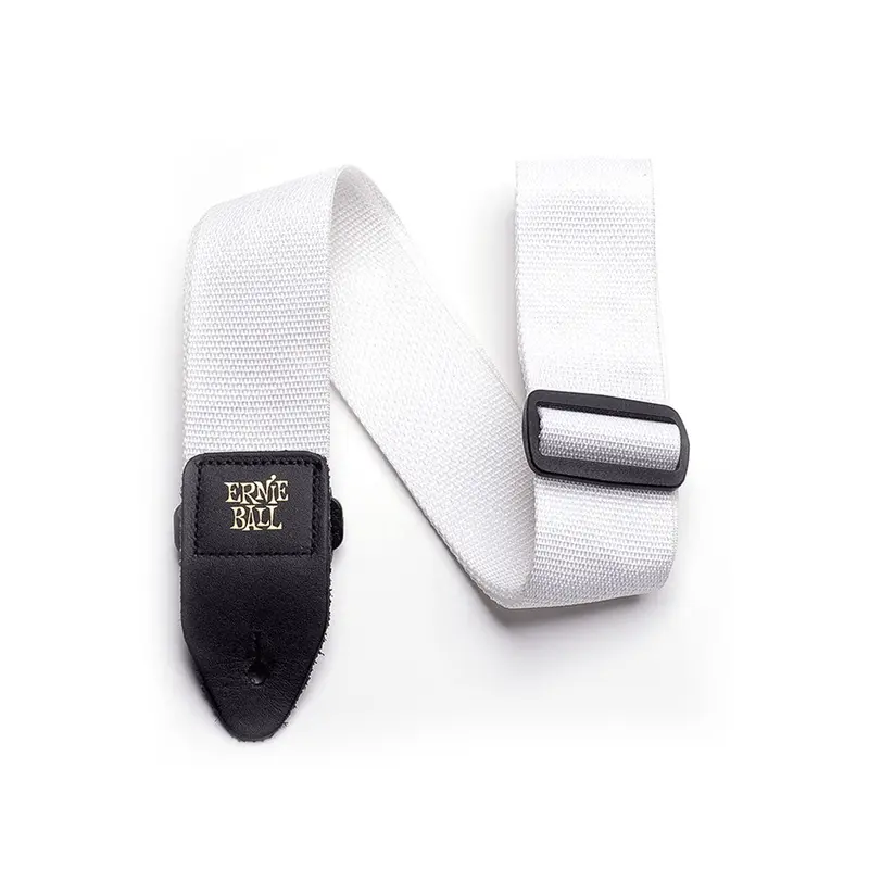 Ernie Ball Polypro Guitar Strap, White