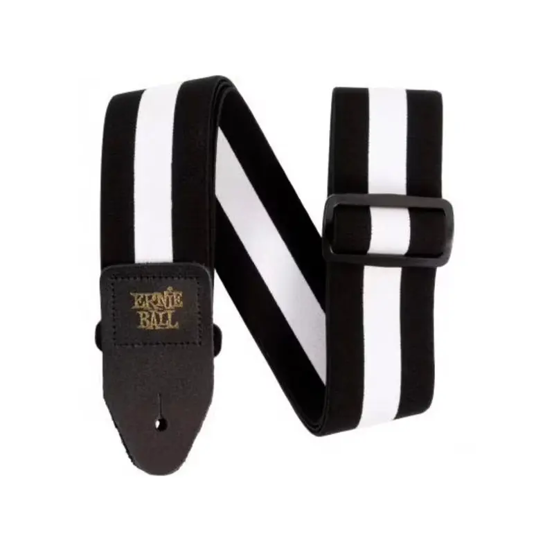 Ernie Ball Stretch Comfort Strap - Racer White