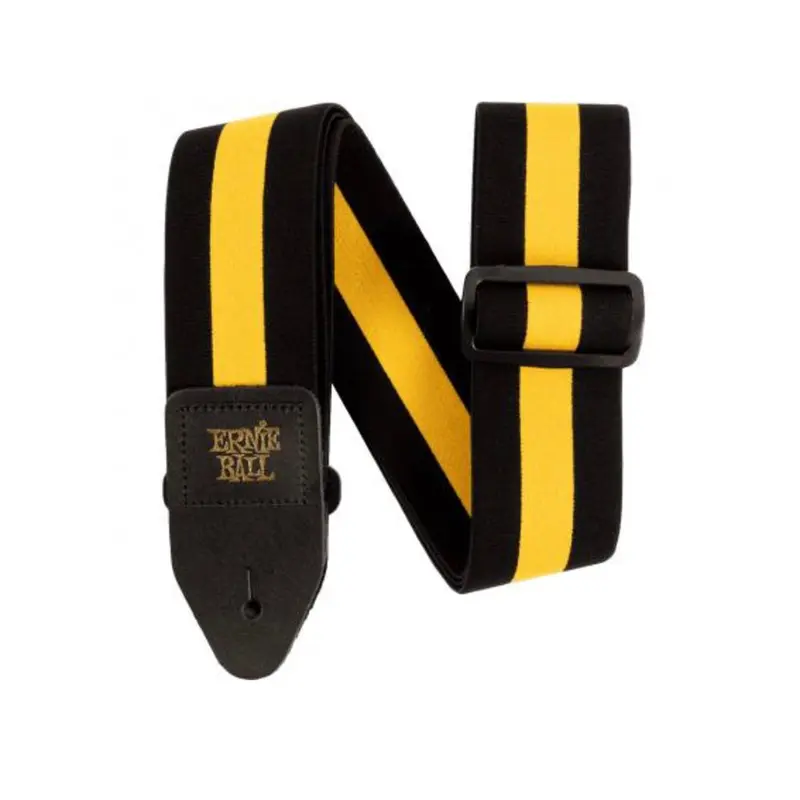 Ernie Ball Stretch Comfort Strap - Racer Yellow