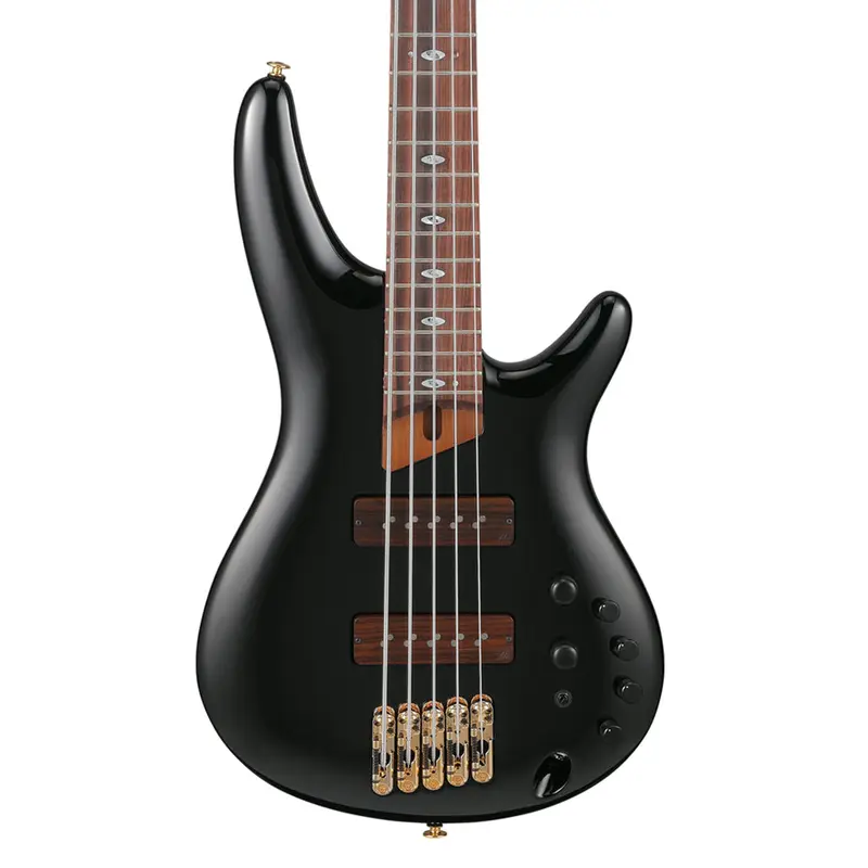 Ibanez SR3505 Prestige 5-String Bass Alder Body and Case - Black