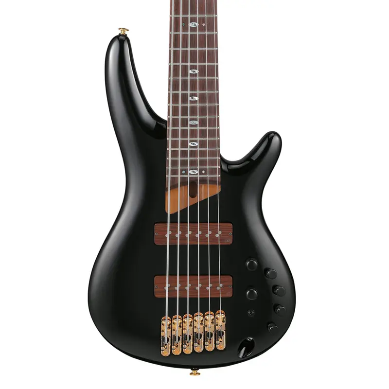 Ibanez SR3506 Prestige 6-String Bass Alder Body and Case - Black