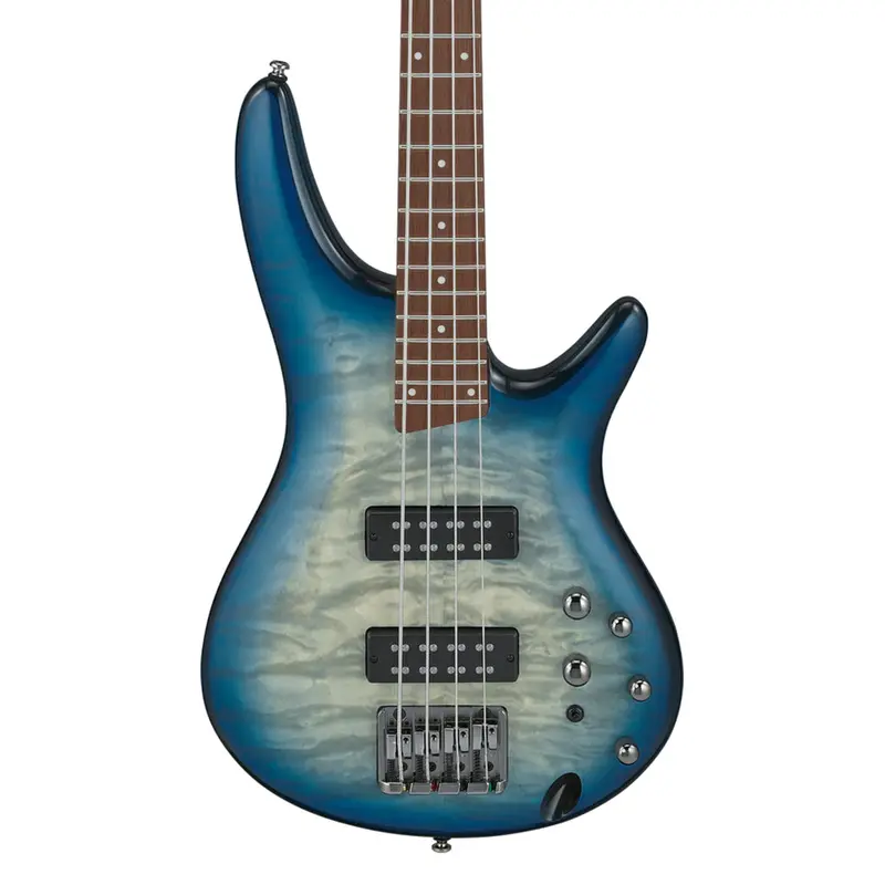 Ibanez SR400EQM Stained Cosmic Blue Starburst Electric Bass