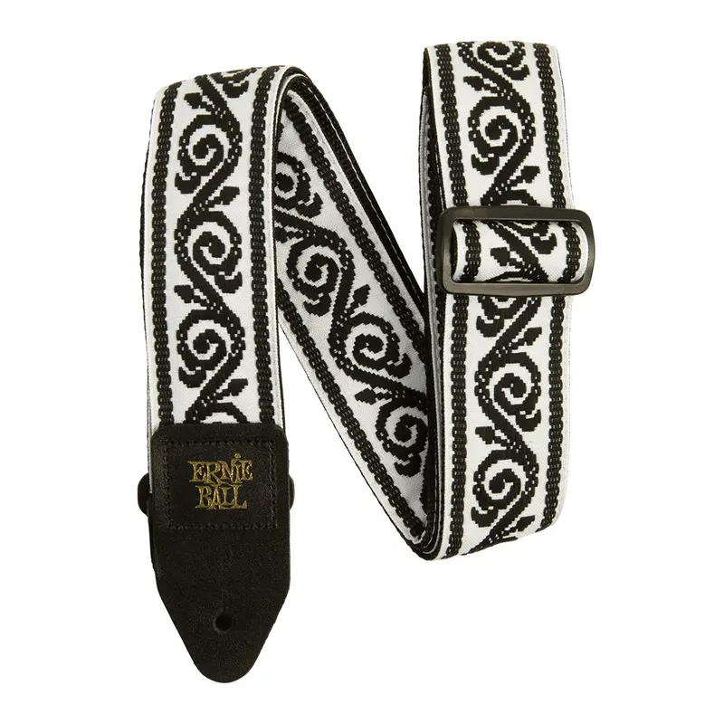 Ernie Ball Jacquard Guitar Strap - Black Vine
