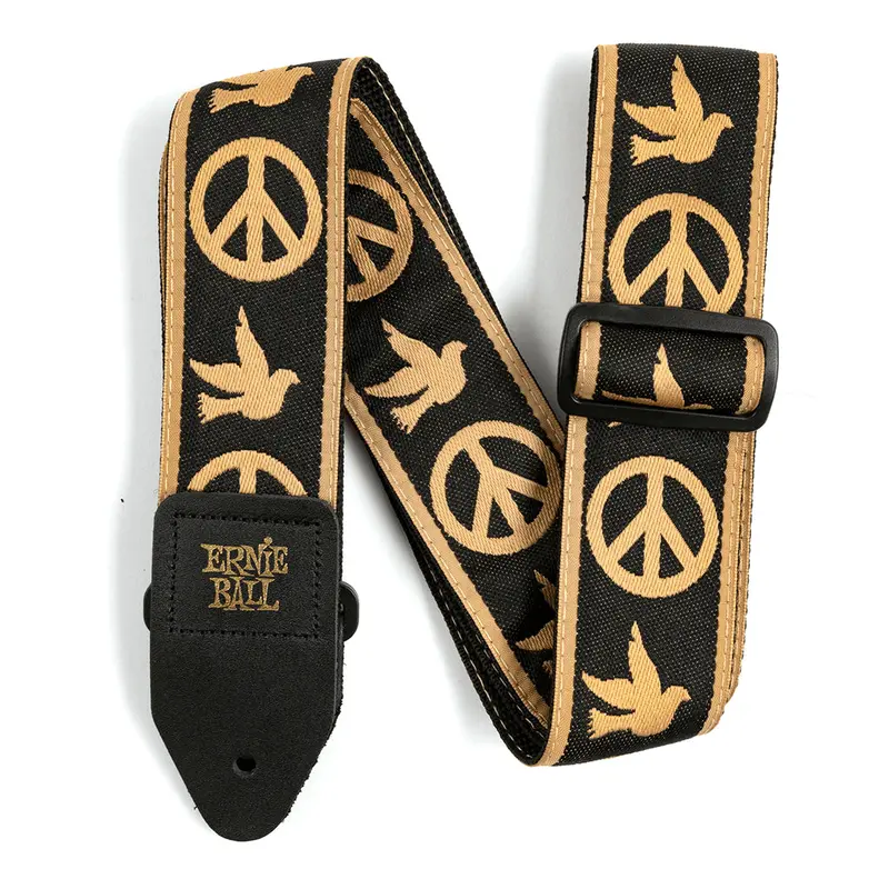 Ernie Ball Jacquard Guitar Strap - Peace Love Dove