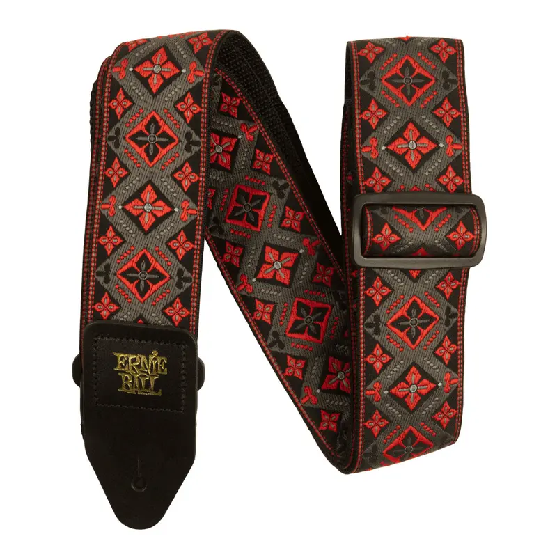 Ernie Ball Jacquard Guitar Strap - Red King