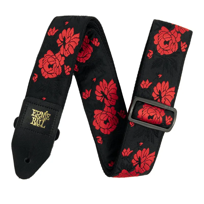 Ernie Ball Jacquard Guitar Strap - Tango Rose