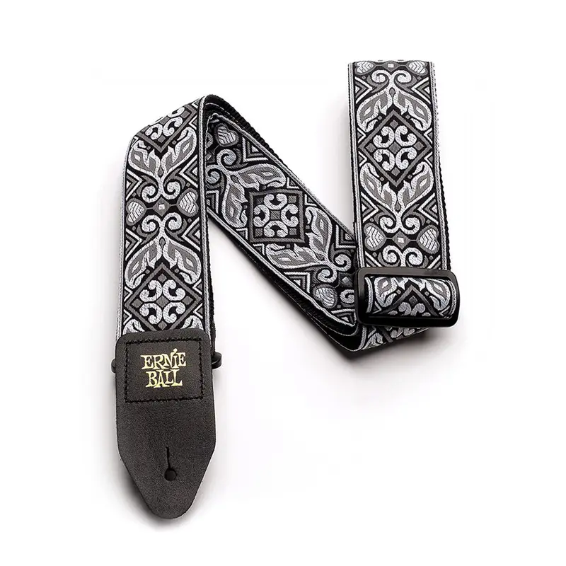 Ernie Ball Jacquard Guitar Strap - Tribal Silver