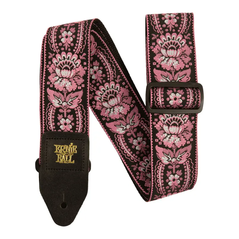 Ernie Ball Jacquard Strap - Pink Orleans