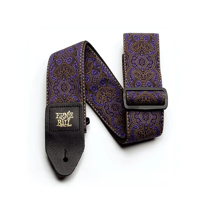 Ernie Ball Jacquard Strap - Purple Paisley