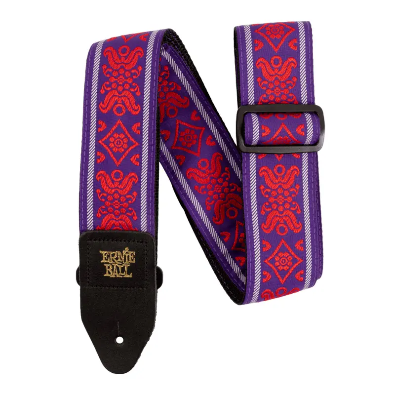 Ernie Ball Jacquard Strap - Royal Flush Red