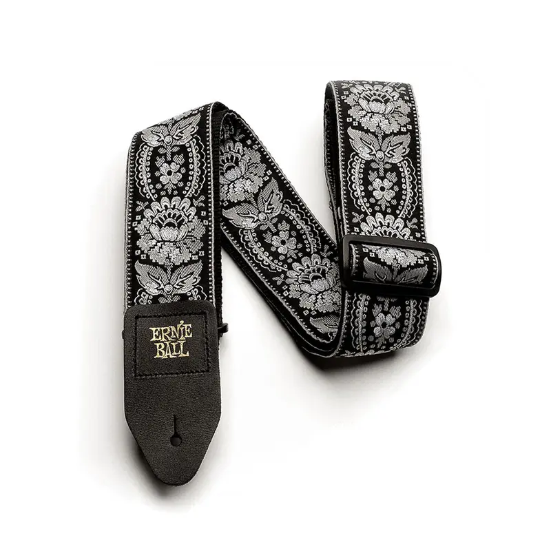 Ernie Ball Jacquard Strap - Silver Orleans
