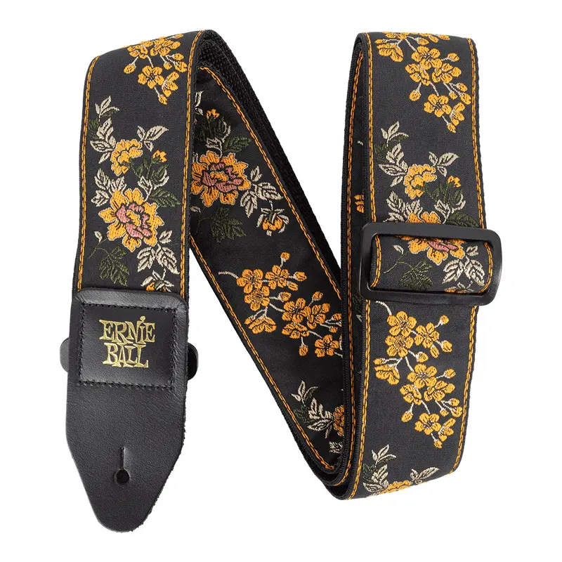 Ernie Ball Jacquard Strap - Tangerine Blossom