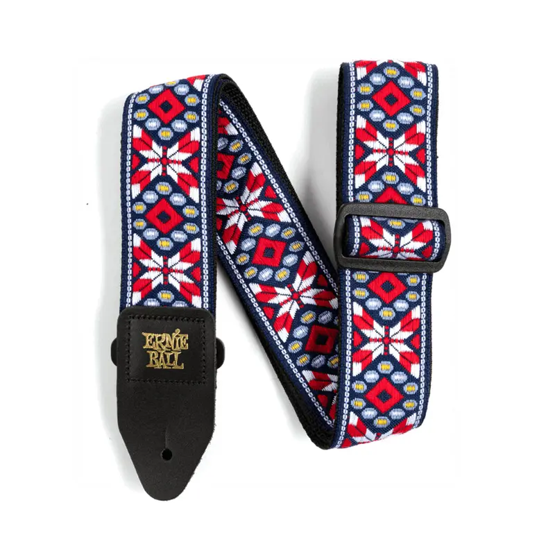 Ernie Ball Jacquard Strap - Taos Fire Red